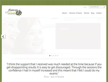 Tablet Screenshot of francesgreen.com